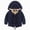 A46-Navy, variant on Childrens Hooded Jacket Boys and Girls Fall Winter Fleece Lined and Thickened Casual Fashionable Jacket 6-12 Months 12-24 Months 2T 3T 4T 5T 6T 7T 8T Children Navy,5-6 Years