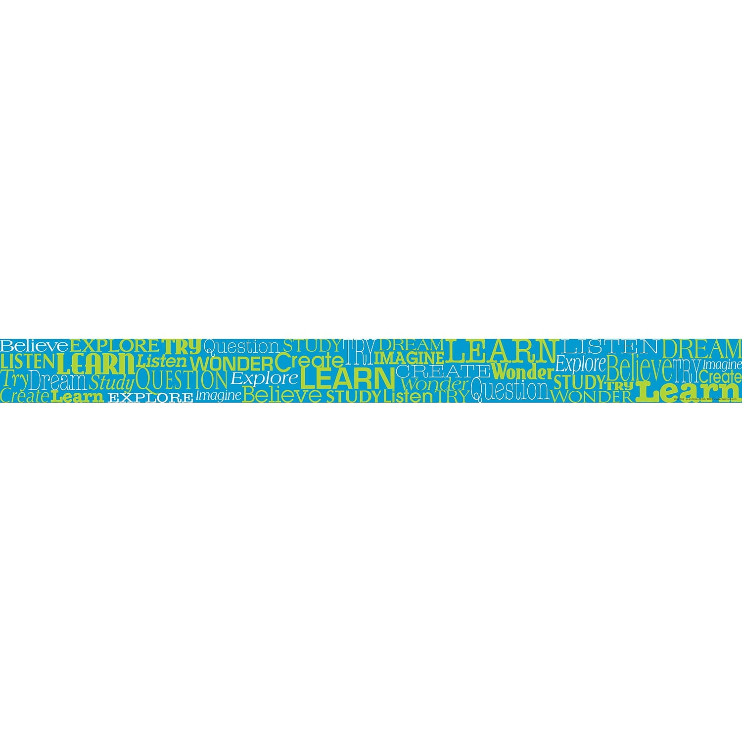 Barker Creek Double-Sided Trim Bulletin Board Decorations, 12 Count