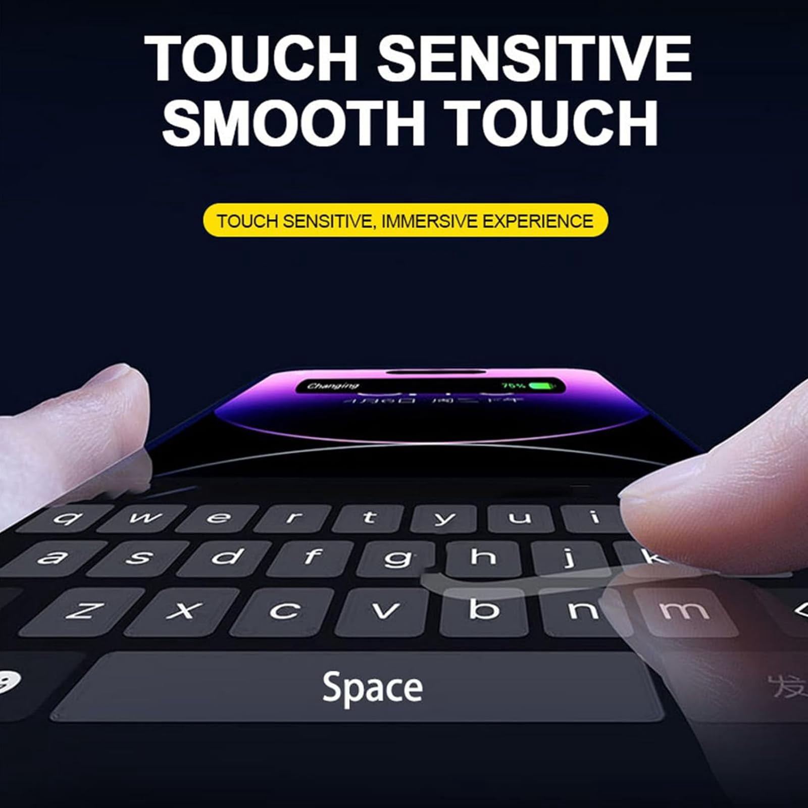 SmoothShield 2 Packs, Tempered Glass Screen Protector with Anti-Scratch Anti-Fingerprint Privacy & Auto Dust-Free Install, Easy Installation (Privacy Edition 2 Packs, for iPhone 14 ProMax)