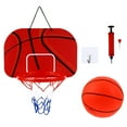 thumbnail image 4 of MasteelfCA 1 Set Hanging Basketball Set with Mini Basketball for Home Office Bedroom, 4 of 8