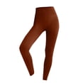 thumbnail image 3 of Aoiroe Leggings for Women,Work Out Leggings Leggings For Women Tummy Control Plus Size Yoga Pants Capri Workout Yoga Pants Workout Leggings Fitness Clothing Coffee L, 3 of 8