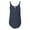 Heather Navy, variant on Bella + Canvas B8802 Ladies' Flowy Side Slit Tank (2 PACK)
