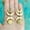 1#Triple Moon Phase Earrings, variant on HOOUN Handmade Celestial Lunar Moon Phase Earrings Women Bohemian Jewelry Gift for Her-9#Gold Monn Star Earrings