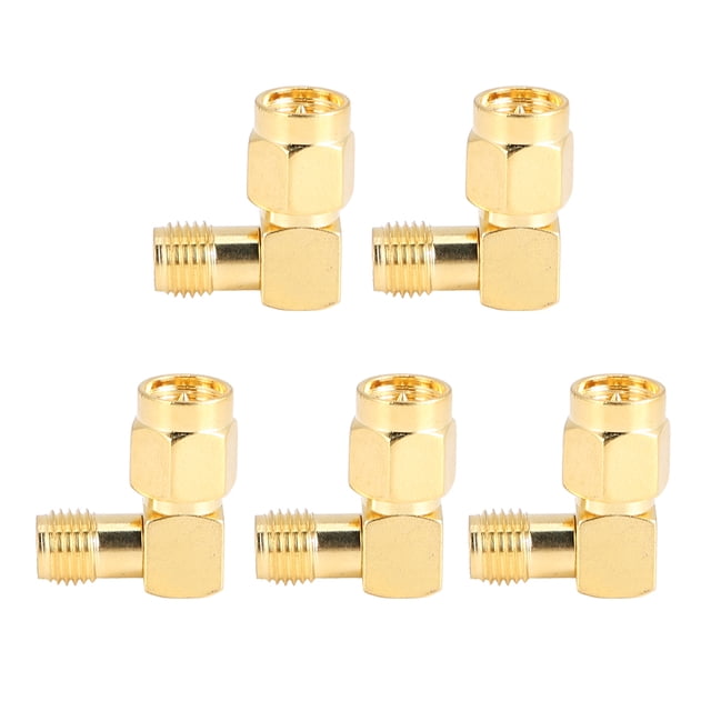 Connector,5pcs SMA J Male Bend Adapter Electric Accessory Modern Innovation
