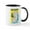 White/Black Inside, variant on CafePress - New Jersey Map Greetings Mug - 11 oz Ceramic Mug - Novelty Coffee Tea Cup