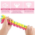 thumbnail image 5 of Juego de juguetes sensoriales de orugas para aliviar el estrés, ansiedad, fideos de gusano, juguete para adolescentes y adultos, 8 Uds., 5 of 5