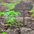 thumbnail image 5 of Openpig 2 PCS Metal Seed & Plant Labels - Plant Markes for Seedlings-Plant Tags for Pots - Garden Signs for Vegetable - Durable Markers for Plants Outdoor Waterproof - Garden Decor for Farmhouse, 5 of 6