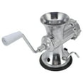 thumbnail image 2 of Manual Meat Grinder, Sausage Filling Machine Suction Cup Type Multipurpose Silver  For Cook For Restaurant, 2 of 8