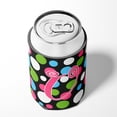 thumbnail image 4 of Carolines Treasures CJ1038-UCC Letter U Initial Monogram - Polkadots And Pink Can Or Bottle  Hugger, 4 of 5