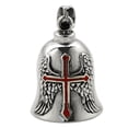 thumbnail image 1 of LLC Pendentif Croix Cloche Homme Acier Inoxydable Accessoire de Voyage, 1 of 6