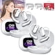 thumbnail image 1 of Circularcite Earbuds, Circularcite Bluetooth Earbuds, Circularite Earbuds, Circularite Ear Buds Touch Screen, 2025 New True Powerful Bluetooth 5.4 Open Ear Earbuds, Ipx5 Waterproof (Sliver-2 Sets), 1 of 8