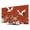 Red, variant on Indoor Elastic TV Cover, Farmhouse Flowers Dust Proof TV Screen Slipcover Protection, Japanese Style Peony Floral White Bird Stretch Waterproof Monitor Fitted 24" TV Covers for Inside