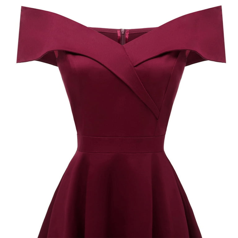 formal red skater dress RED SKATER MIDI DRESS