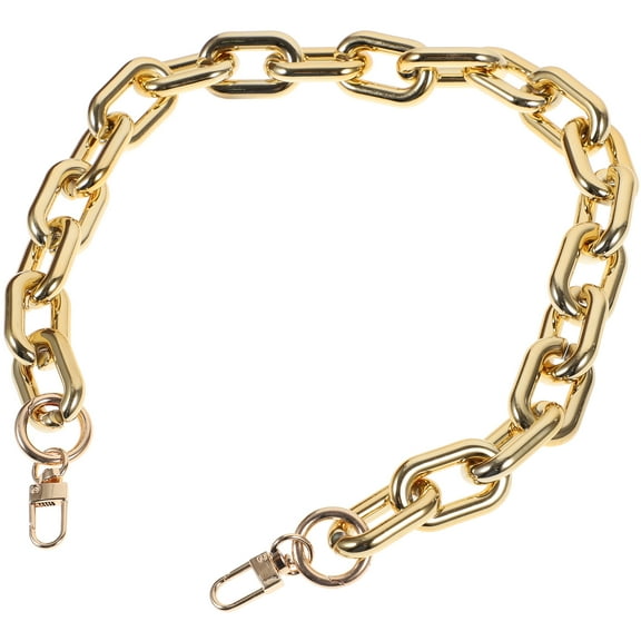 Onaparter Purse Chain Replacement Women Handbag Chain DIY Shoulder Shoulder Bag Chain （Golden）