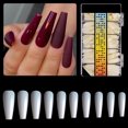 thumbnail image 2 of 500PCS False Nail Tip DIY Reusable Gel Nail Mold Nail Extension Mold for Girls, 2 of 8