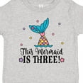 thumbnail image 4 of Inktastic 3rd Birthday Mermaid Tail Girls Party Girls Toddler T-Shirt, 4 of 5
