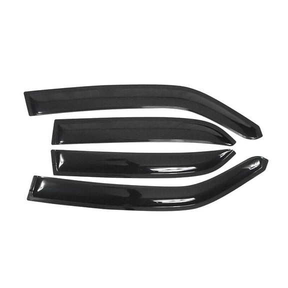 Geelife Fits 05-10 Chrysler 300 Dodge Magnum Tape On Window Visors Rain Sun Guard 4PCS