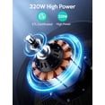 thumbnail image 3 of Ventilador de piso VAGKRI Industrial Drum 24 pulgadas 320 W 3 velocidades, 3 of 7