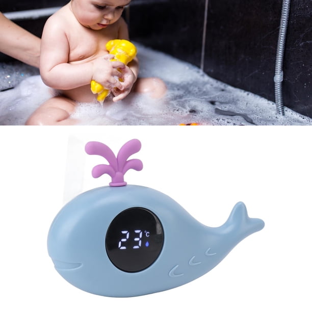 Termómetro de baño para bebés termómetro digital con pantalla táctil para la temperatura de la bañera juguete flotante con forma de ballena para bebés y recién nacidos ANGGREK Otros