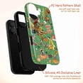 thumbnail image 4 of Curious Monkey Halloween Phone Case, Green Autumn Trick or Treat iPhone Cover, Playful Fall Cartoon Protective Case for iPhone 16 15 14 13 12 11 Plus Pro Max Mini, 4 of 6