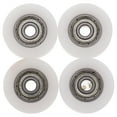 thumbnail image 1 of Shisuyan Door And Window Pulley U Groove Pulley 4Pcs 1.0In, 1 of 9