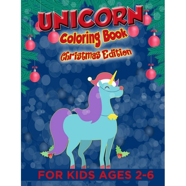 filcollections press unicorn coloring book christmas