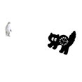 thumbnail image 1 of Escultura de pingüino,Escultura de pingüino para decoración nórdica del hogar,Reloj de pared,Reloj de pared decorativo para baño y dormitorio.,Reloj de pared de gato silencioso y sin, 1 of 8