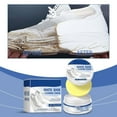 thumbnail image 5 of White Shoe Cleaning Cream 100g with Brush and Sponge | Powerful Stain Remover Paste for Leather Canvas Fabric Sneakers Boots | No Water Needed Long-Lasting Shine | Multipurpose Footwear Care, 5 of 9
