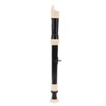 thumbnail image 1 of 8 Hole Soprano Recorder Instrument German Style C Key Flute ABS Detachable Design Exquisite Craftsmanship Comfortable Playability Convenient Storage Black with Protective Case for, 1 of 7