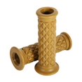thumbnail image 1 of 1 Par de 7/8" Manillar Motocicleta Universal Moto 22mm Manillar Empu?aduras de Extremos de Barra de Goma Amarillo Caliente Unbranded QC00971-03, 1 of 3