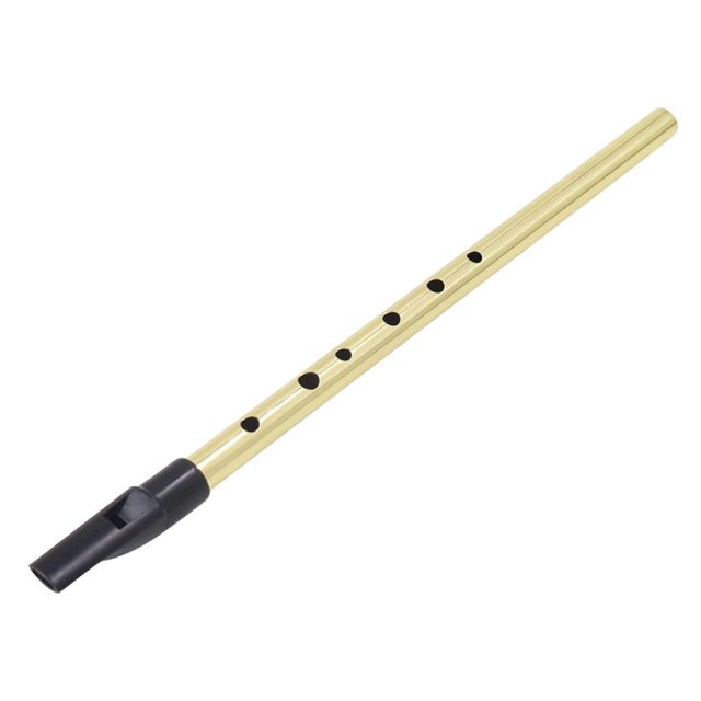 Metal Whistle Flauta Tin Penny Whistle 6 agujeros Flauta Yuyangstore Silbato de estaño