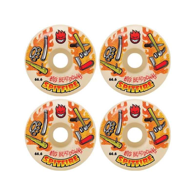 Spitfire F4 Classic Big Beatdown Skateboard Wheels 99a 60mm