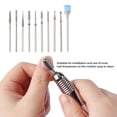 thumbnail image 2 of Nail Art Grinding Head Alloy Nail Grinding Head Kits De Taladro De Uñas Exquisita Máquina De Taladro De Uñas Bits Manicura Dura Cutícula De Uñas Para Chicas De Belleza Interior 10 Piezas Advancent CE002320-00, 2 of 7