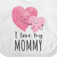 thumbnail image 4 of Inktastic I Love My Mommy Boys or Girls Baby Bib, 4 of 4