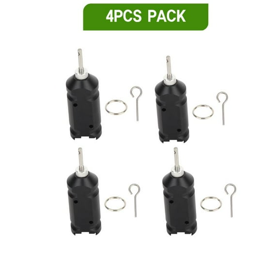 4 Pack Trip Wire Alarm, 360 Degree Perimeter Security Alarm With Loud Siren, Reusable Outdoor Early Warning Device For Camping, Hunting, Home Property Protection