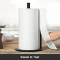 thumbnail image 3 of NIFFGAFF Paper Towel Holder Black Kitchen Roll Holder, One-Handed Operation Countertop Dispenser, 3 of 7