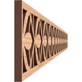 thumbnail image 3 of Ekena Millwork 46 3/8"W x 4"H x 3/8"T Salem Fretwork Moulding, Hickory, 3 of 13