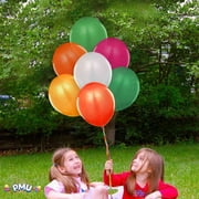 PMU Balloons 11 Inch PartyTex Jewel Assortment Latex Pkg/12