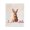 Easter Bunny Pastel Eggs, variant on Stupell Industries Traditional White Easter Bunny in Wildflowers Black Framed Print Under Glass, 13 x 16, by The Prints Vibe