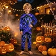 thumbnail image 4 of KPOPLK Girls Pajamas - 2 Piece Long Sleeve Halloween Pajamas and Pants Set 2-8 Years Kids Outfit Set,Size 5-6 Years, 4 of 9