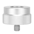 thumbnail image 5 of Adaptador de tanque de gas Válvula de carga de propano Convertidor de recipiente plano universal para acampar al aire libre 1/4 pulg. Plata, 5 of 5
