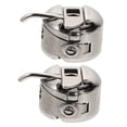 thumbnail image 4 of OUNONA 2-Pack Industrial Sewing Machine Bobbin Cases Stainless Steel Replacement Parts for Sewing Machines, 4 of 7