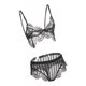 thumbnail image 5 of Prettyia Black Lingerie Mujeres Lace Babydoll Panty Colcomx Sujetador de encaje para mujer, 5 of 8