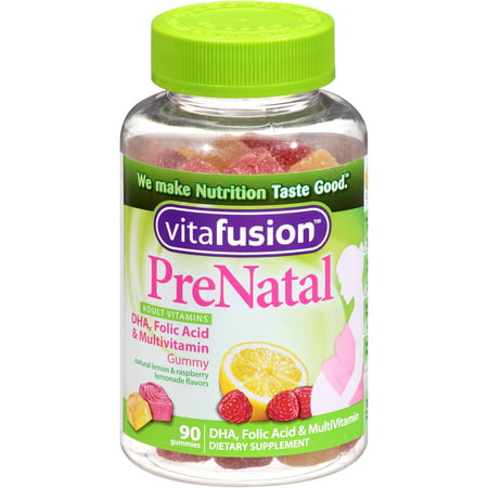Vitafusion prénatale Gummy vitamines, 90ct