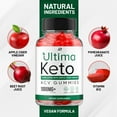 thumbnail image 4 of Ultima Keto ACV Gummies Supplement – Ultima ACV Gummy Apple Cider Vinegar 1000MG, 5 Pack, 300 Gummies, 4 of 7
