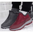 thumbnail image 2 of EXNOVFC Winter Snow Boots for Women: Slip on Waterproof Boots - Insulated Warm Fur Lined Walking Outdoor Ankle Booties, 2 of 10