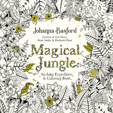 Penguin Putnam Inc. Magical Jungle: An Inky Adventure and Coloring Book Johanna Basford; 88 Pages