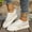 White, variant on Womens Sneakers Lightweight Walking Sports Shoes for Woman Breathable Comfortable Casual Athletic Sneakers(White, 7)