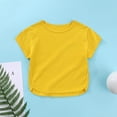 thumbnail image 2 of Shadoumai Toddler Girl Shirts 3t Graphic T-Shirts Crewneck Shirt Short Sleeve Tee for Toddler Fashion Casual Basic Tees T Shirts for Boys and Girls, 2 of 9