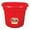 Red, variant on Miller Electric 20Qt Flatback Plastic Bucket Blue
